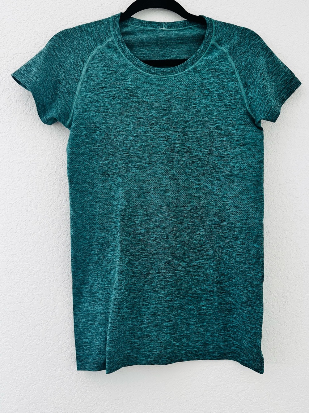 Lululemon Swiftly Tech Short Sleeve Crew Heathered Peacock